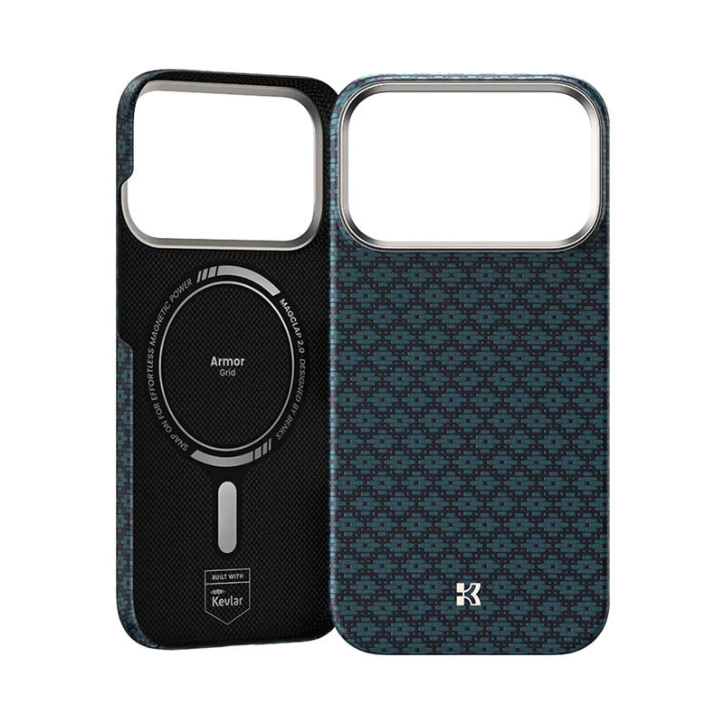 Чехол Benks ArmorAir ArmorGrid iPhone 17 Pro (Azure Blue | Синий)