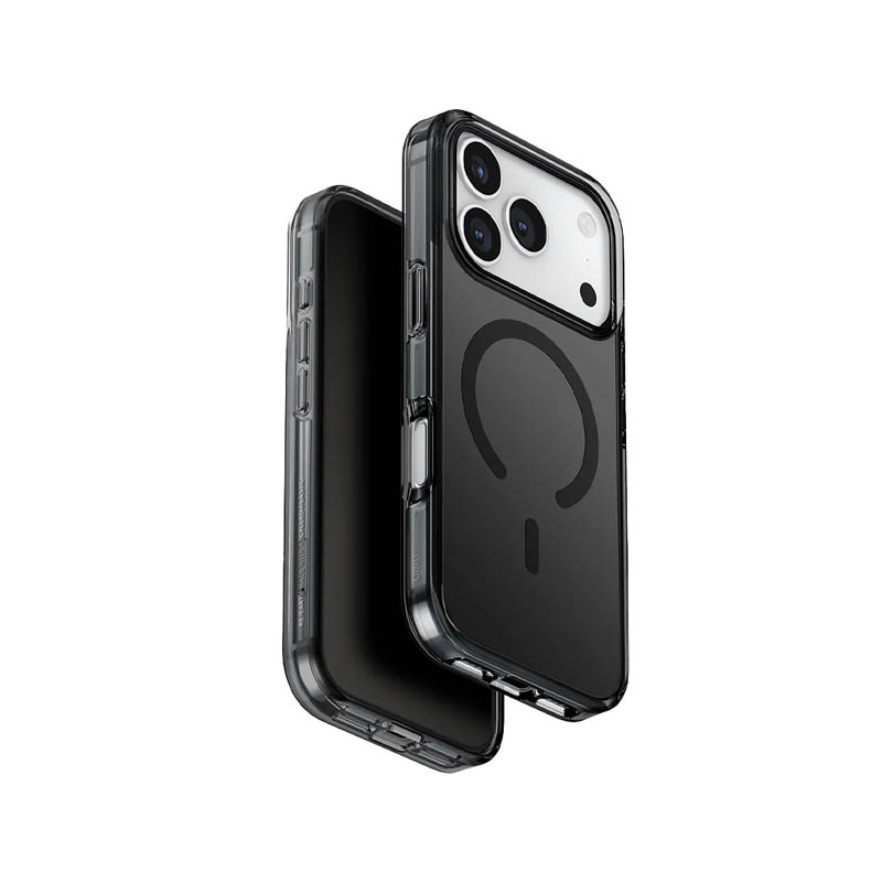 Чехол Uniq Clario MagSafe для iPhone 17 Pro Max, Черный