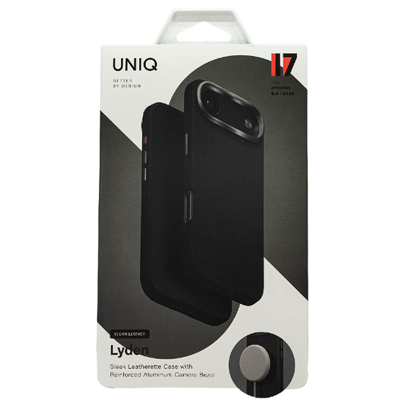 Чехол Uniq для iPhone 17 Air, Lyden Черный