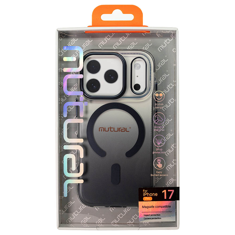 Чехол Mutural силиконовый для iPhone 17 Pro Dark Blue