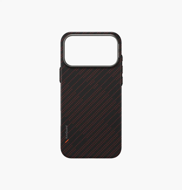 Uniq для iPhone 17 Pro Max KEVA EDGE Full Kevlar (MagSafe), Оранжевый