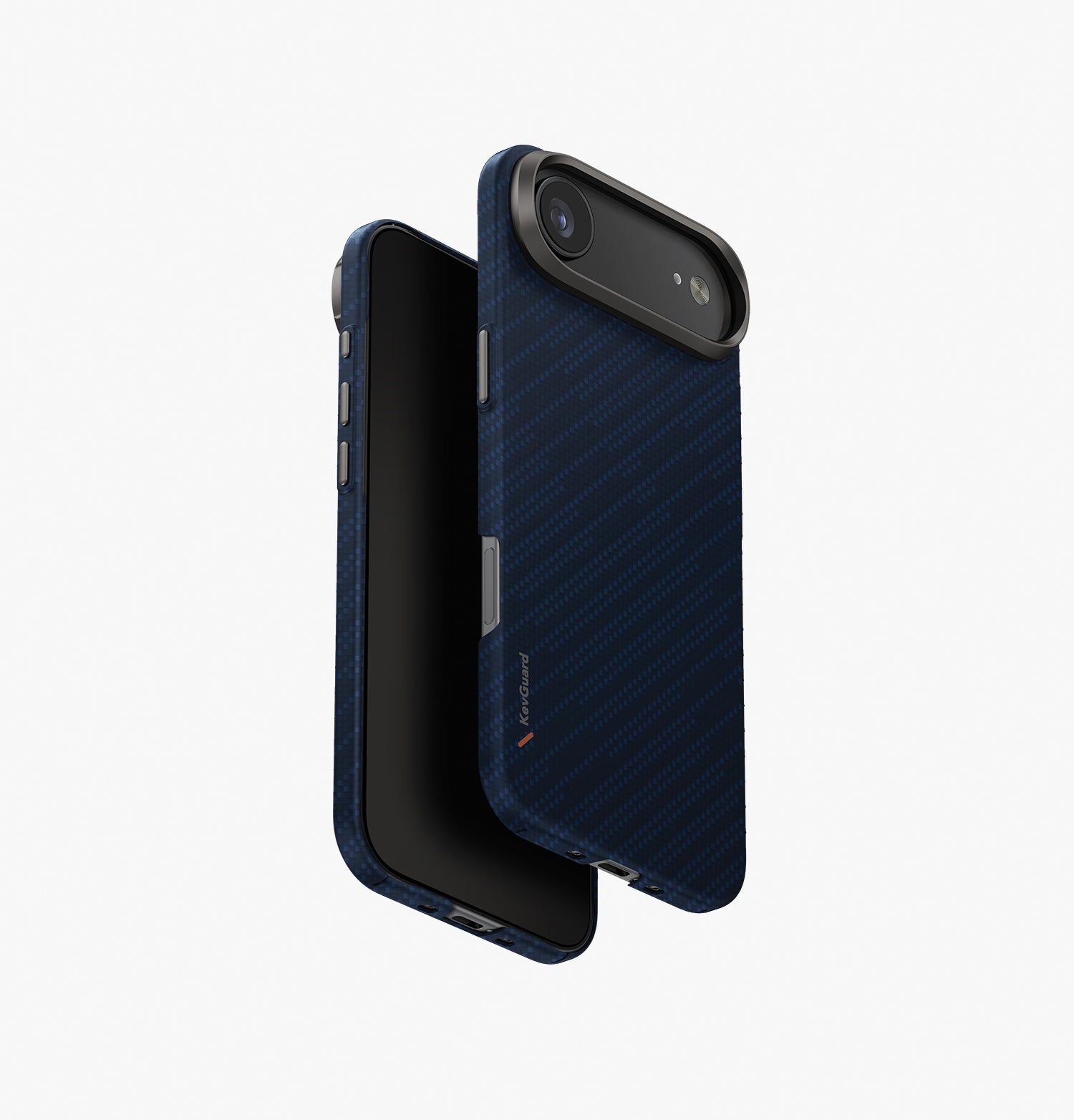 Чехол Uniq для iPhone 17 Air KEVA Kevlar Trabce Blue (MagSafe)