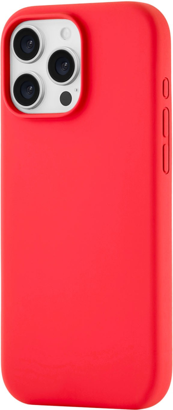 Чехол Silicone Case with MagSafe для iPhone 16 Pro Max, Moon Red