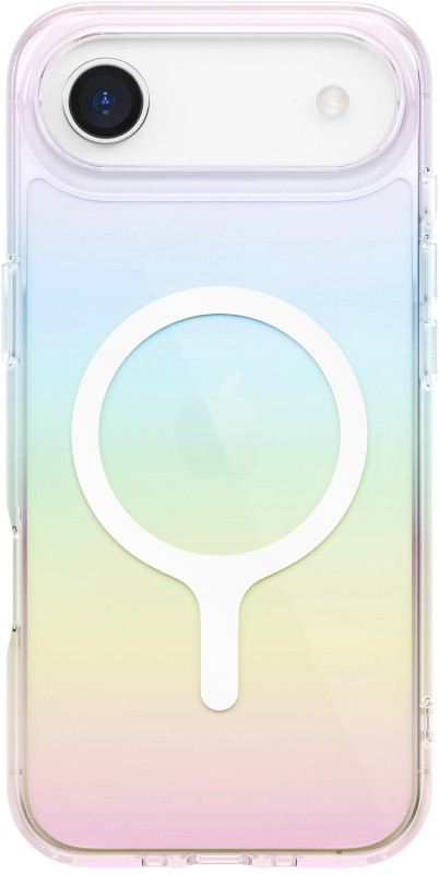 Чехол Uniq для iPhone 17 Air Iridescia (holographic) Holo Quartz (Magsafe), Радужный