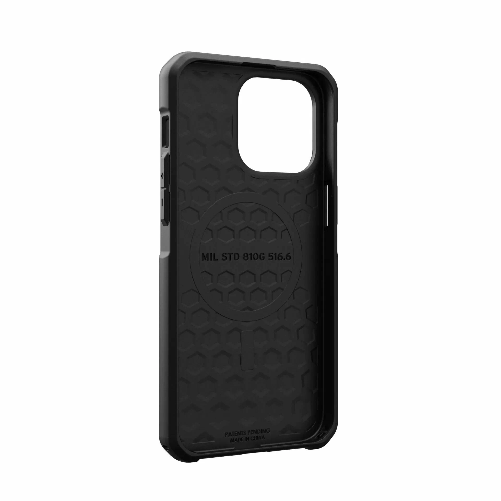 Чехол с поддержкой MAGSAFE Uag Metropolis LT Ткань Kevlar для iPhone 15 Pro Max, цвет Черный