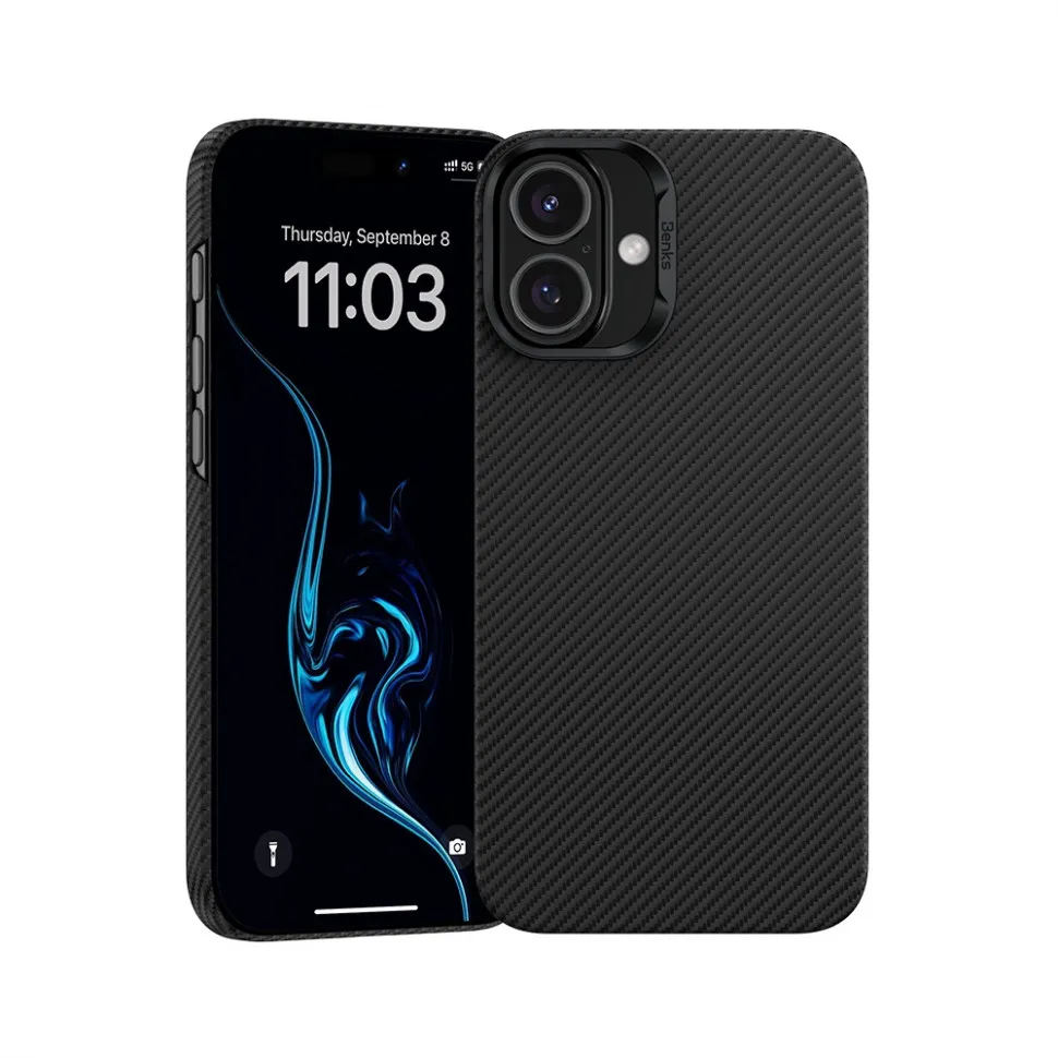 Кевларовый чехол MagSafe Benks ArmorAir для iPhone 16 Plus