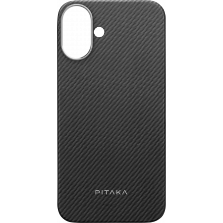 Чехол Pitaka Ultra-Slim Case для iPhone 16 Plus, черный