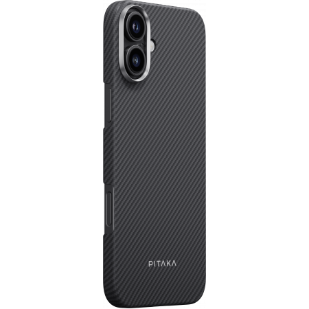 Чехол Pitaka Ultra-Slim Case для iPhone 16 Plus, черный