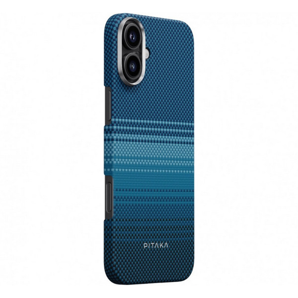 Чехол Pitaka Tactile Woven Case для iPhone 16 - Moonrise (KI1601M)