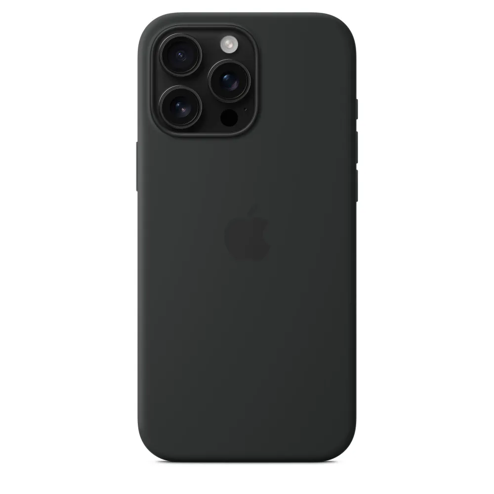 Чехол Apple для iPhone 16 Pro Max Silicone with MagSafe Black