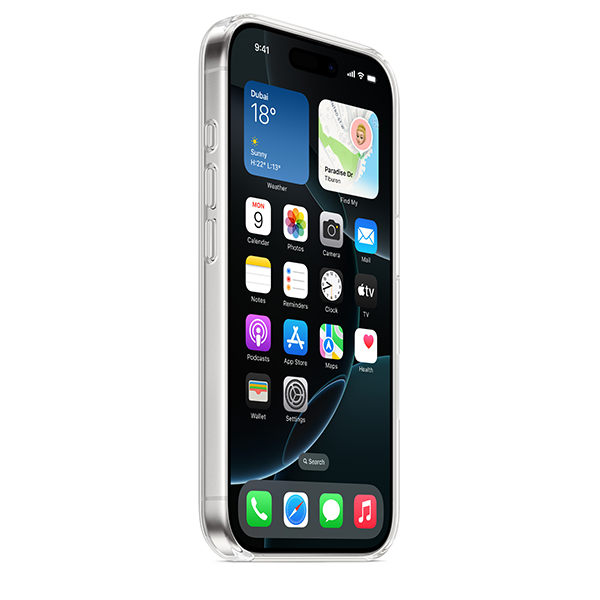 Поликарбонатовый чехол Apple для iPhone 16 Pro Clear Case with MagSafe (Прозрачный)