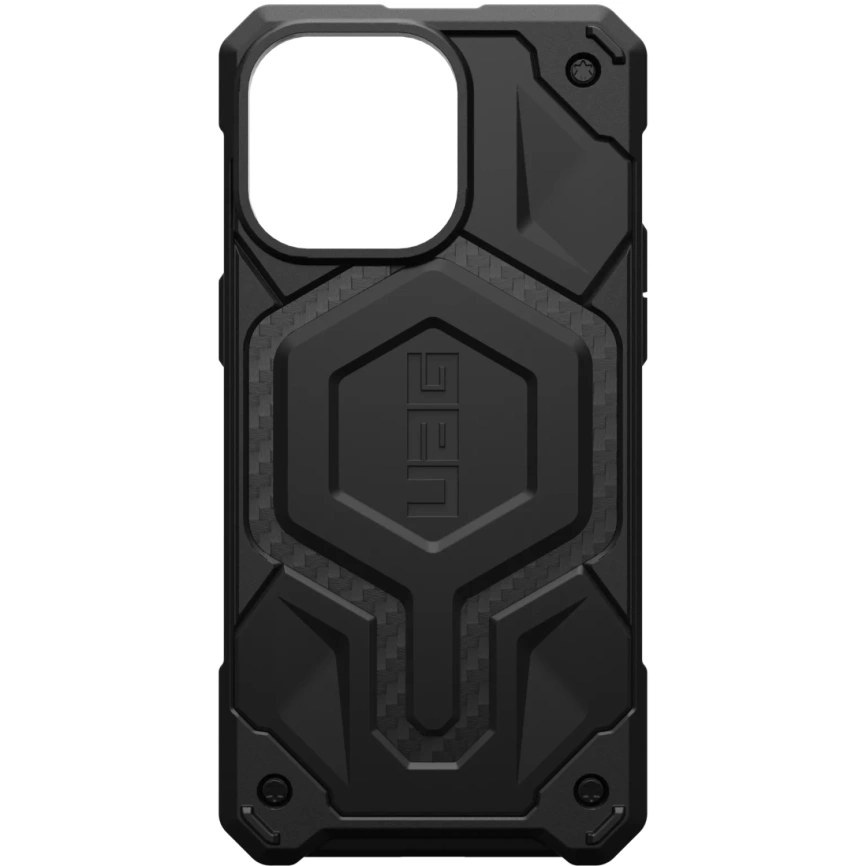 Чехол с поддержкой MAGSAFE Uag Monarch Pro для iPhone 15 Pro, цвет  карбон