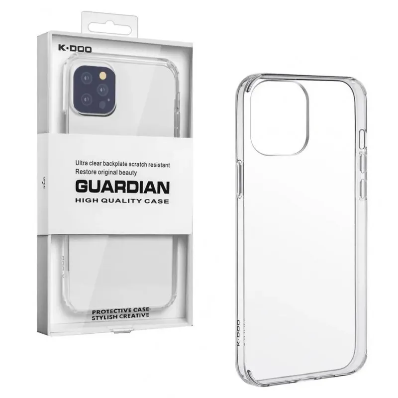 Чехол Kzdoo Guardian Case для iPhone 15 Pro Max прозрачный