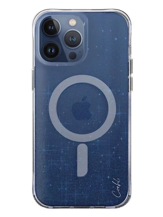 Uniq  iPhone 15 Pro Max чехол COEHL Lumino Prussian Blue (MagSafe)