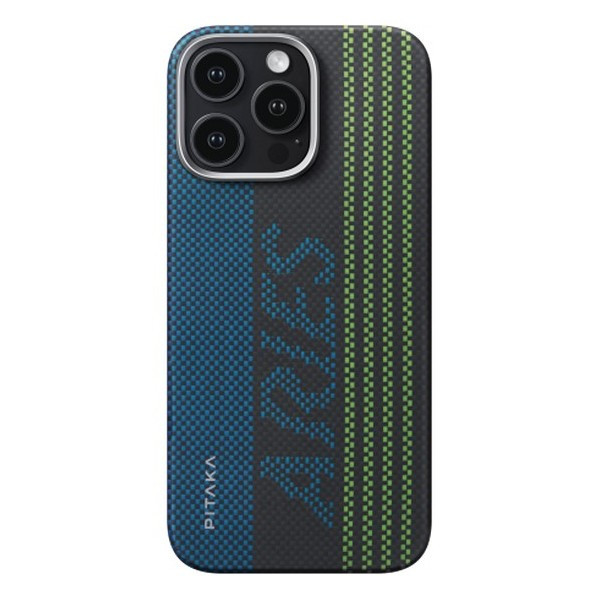 Чехол PITAKA Aries Tactile Woven Case для iPhone 16 Pro Max 6.9", принт Credit card