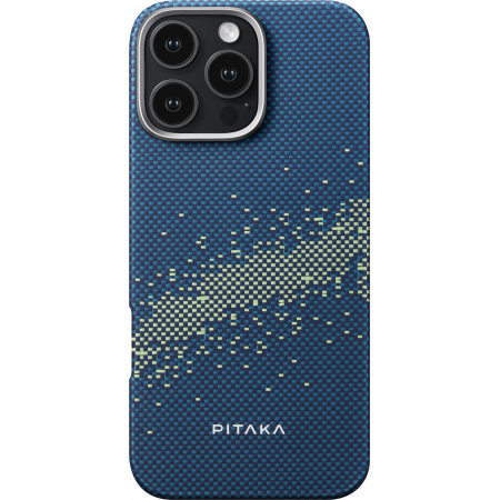 Чехол Pitaka StarPeak Tactile Woven case для iPhone 16 Pro, принт Milky Way Galaxy