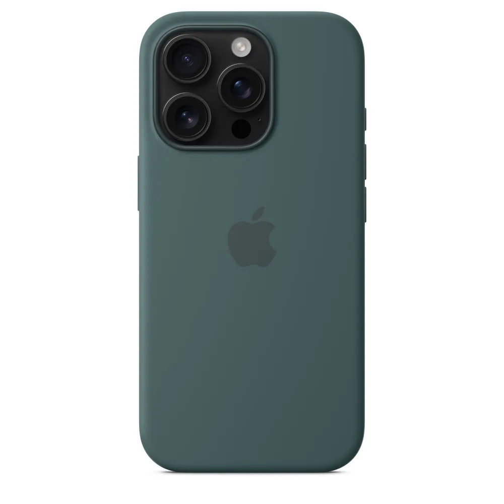 Чехол Apple для iPhone 16 Pro Silicone with MagSafe Lake Green