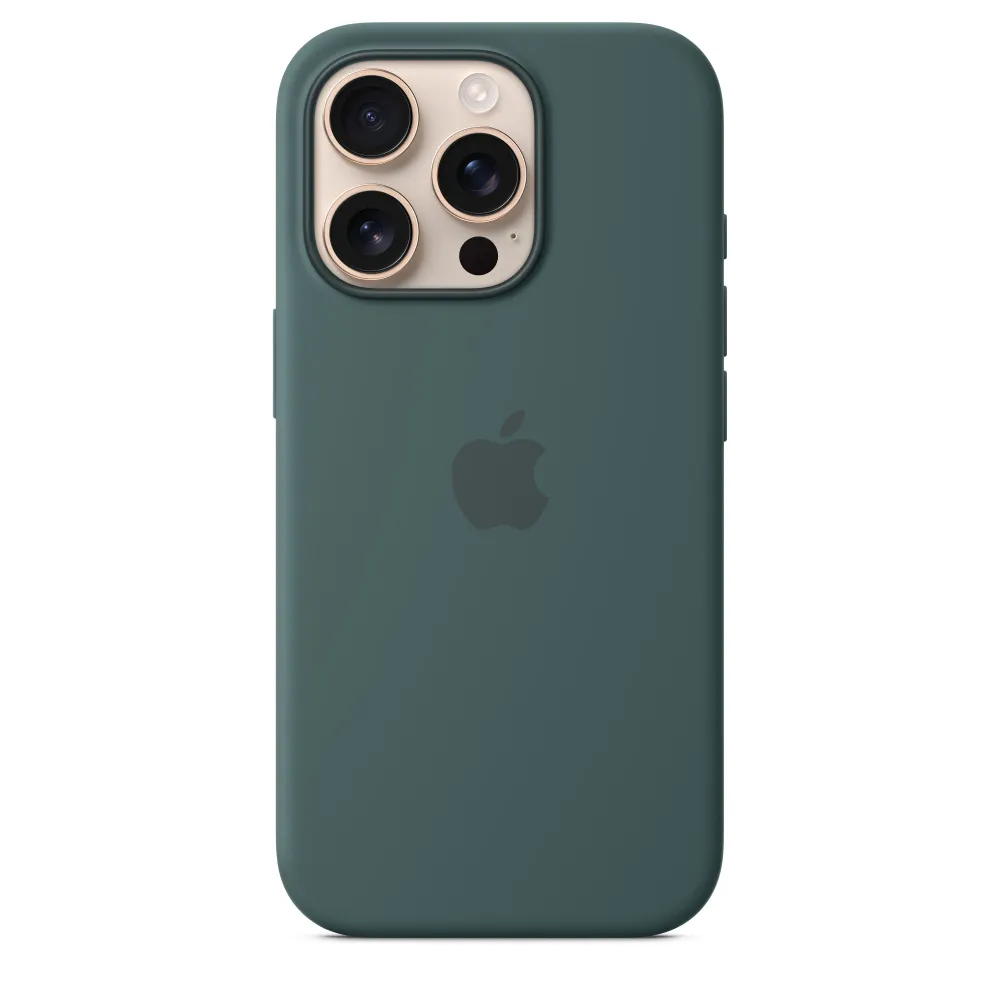 Чехол Apple для iPhone 16 Pro Silicone with MagSafe Lake Green