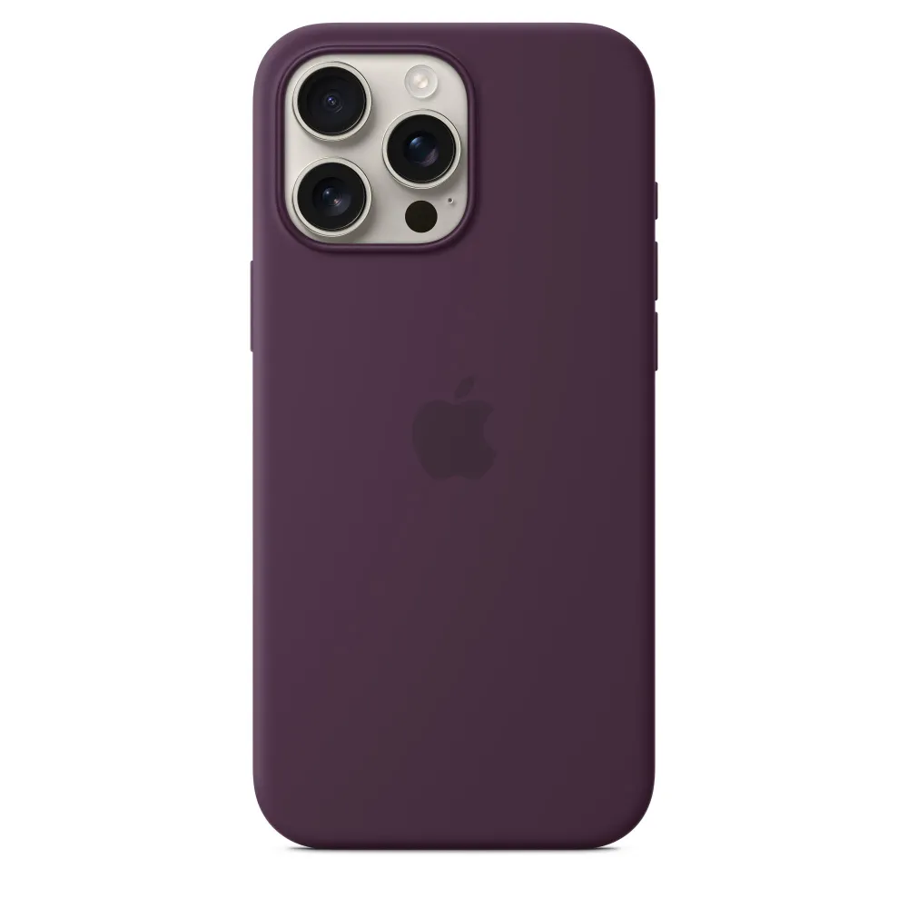 Чехол Apple для iPhone 16 Pro Max Silicone with MagSafe Plum