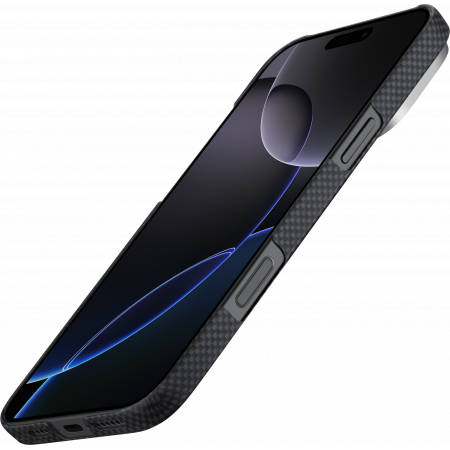 Чехол PITAKA Aries Tactile Woven Case для iPhone 16 Pro, принт NoProblemo