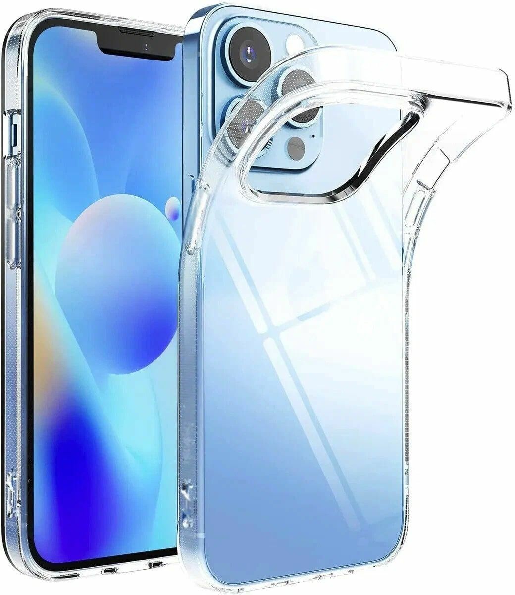 Чехол HOCO Light для iPhone 15 Pro, Термополиуретан (прозрачный) - Термополиуретан15PT