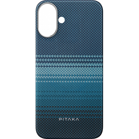 Чехол Pitaka Tactile Woven case для iPhone 16 Plus - Moonrise