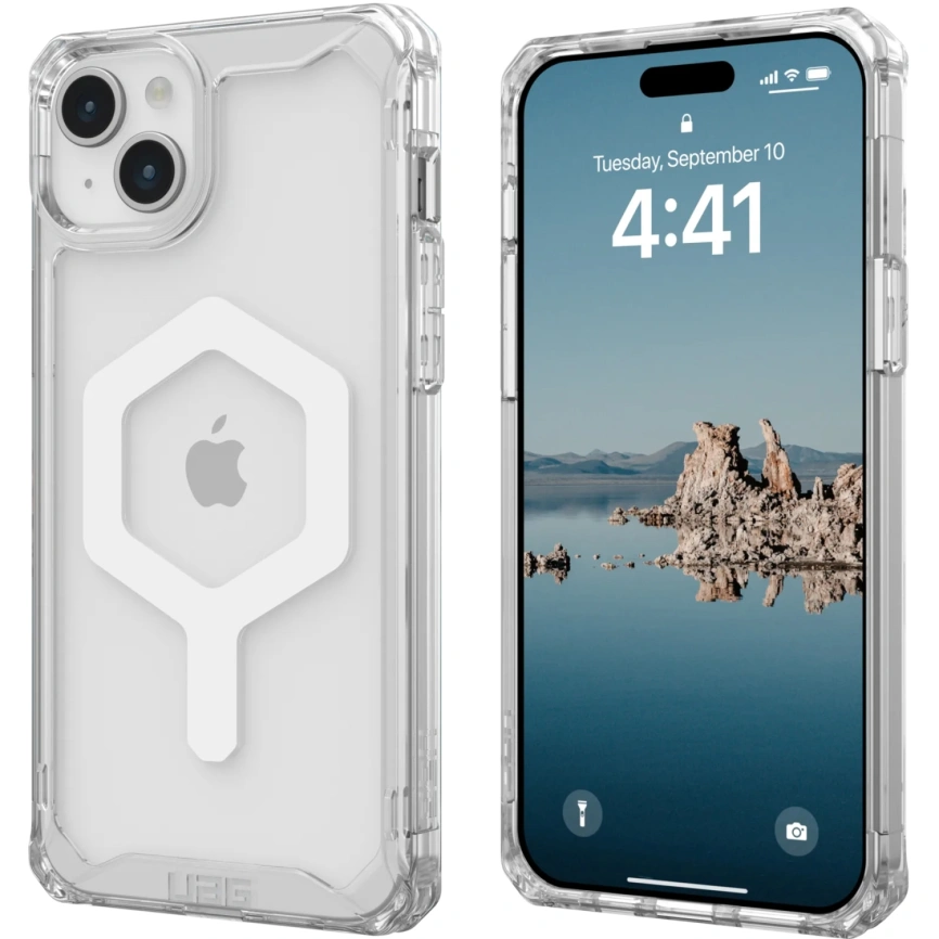 Чехол Uag Plyo для iPhone 15 Plus, цвет Белый