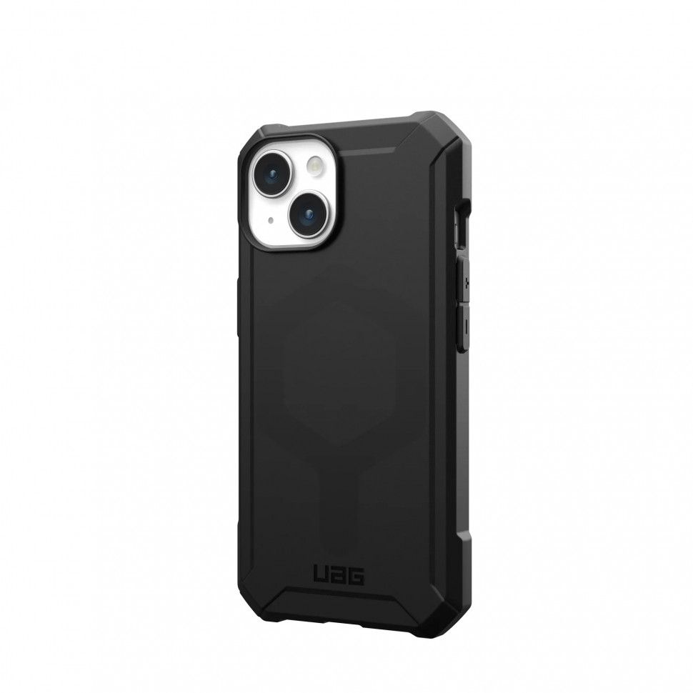 Чехол с поддержкой MAGSAFE UAG Essential Armor для iPhone 15 Plus, цвет Черный (114307114040)