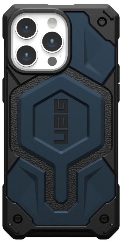 Чехол с поддержкой MAGSAFE Uag Monarch Pro для iPhone 15 Pro Max, цвет  Синий