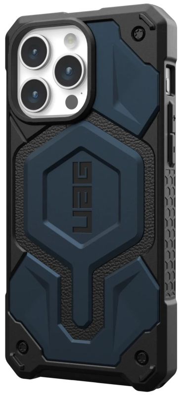 Чехол с поддержкой MAGSAFE Uag Monarch Pro для iPhone 15 Pro Max, цвет  Синий