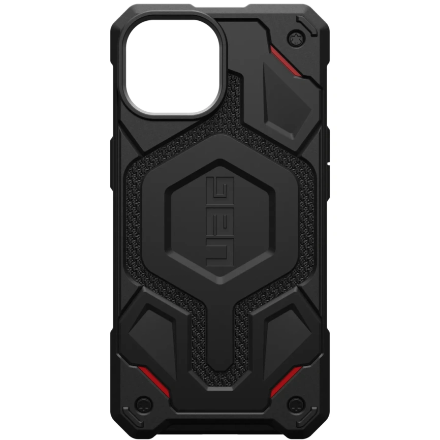 Чехол с поддержкой MAGSAFE Uag Monarch Pro для iPhone 15 Plus, цвет  Черный