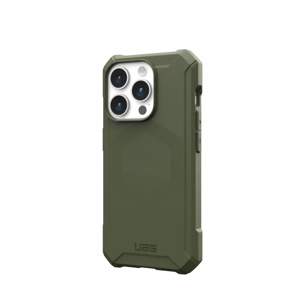 Чехол с поддержкой MAGSAFE UAG Essential Armor для iPhone 15 Pro Max, цвет Оливковый