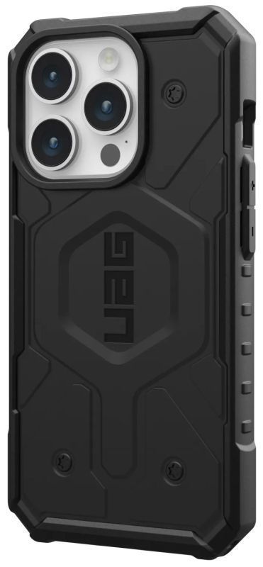 Чехол с поддержкой MAGSAFE Uag Plyo для iPhone 15 Pro, цвет  Черный