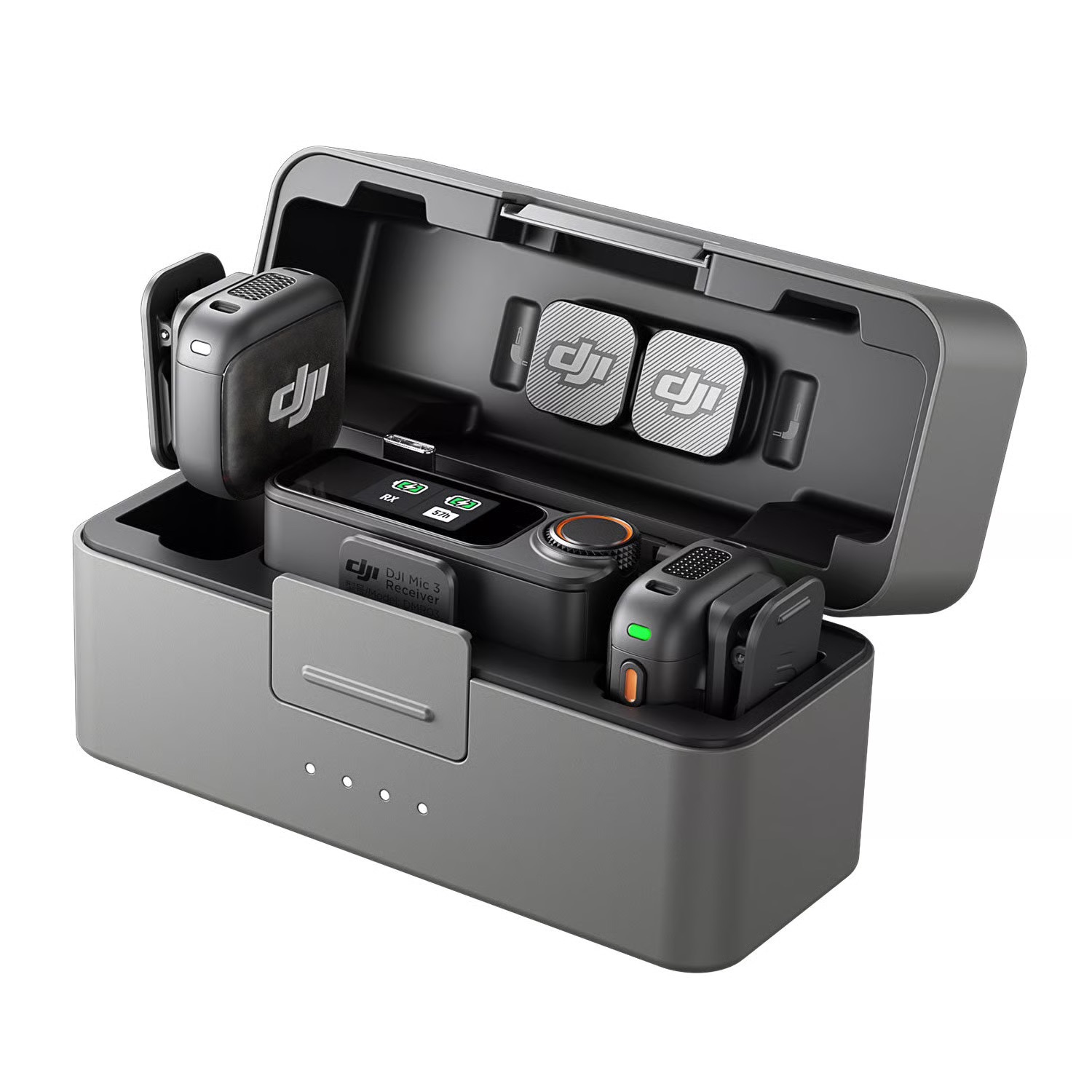 Беспроводной микрофон DJI Mic 3 (2 TX + 1 RX + Charging case)