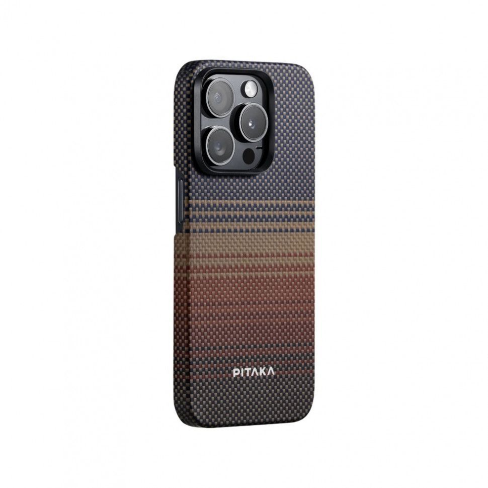 Чехол PITAKA MagEZ Case 5 для iPhone 15 Pro - Sunset (KI1501SU)