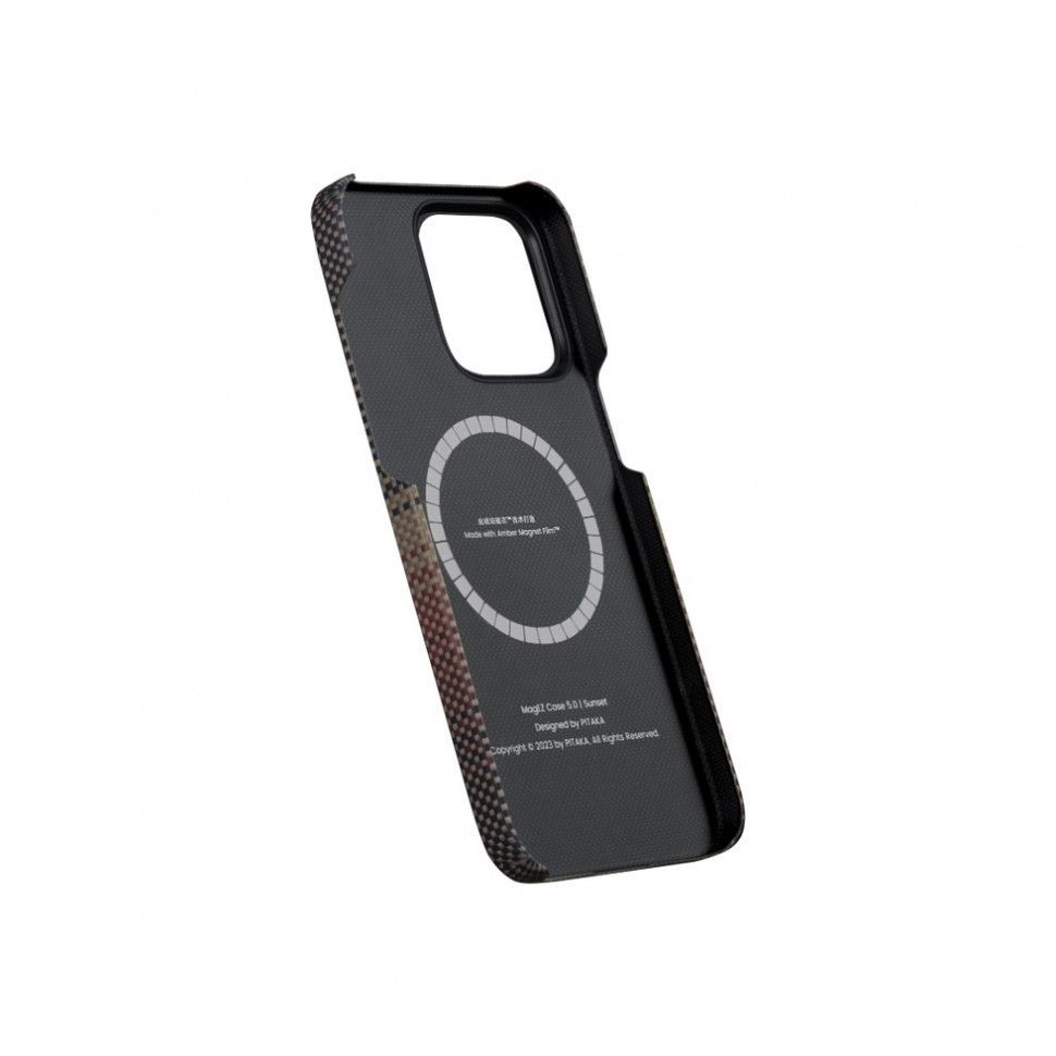 Чехол PITAKA MagEZ Case 5 для iPhone 15 Pro - Sunset (KI1501SU)