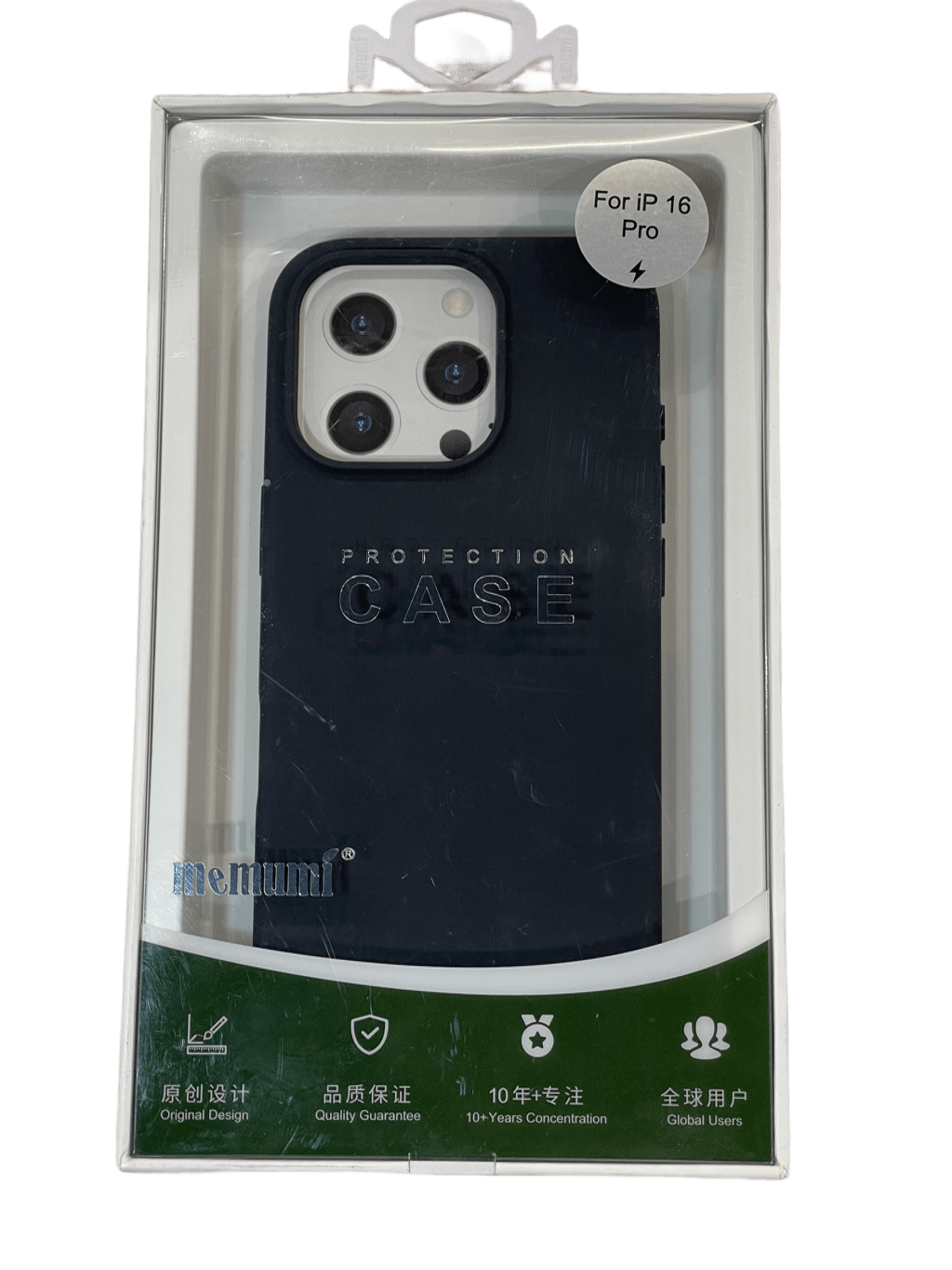 Чехол Memumi Protection для iPhone 16 Pro Черный