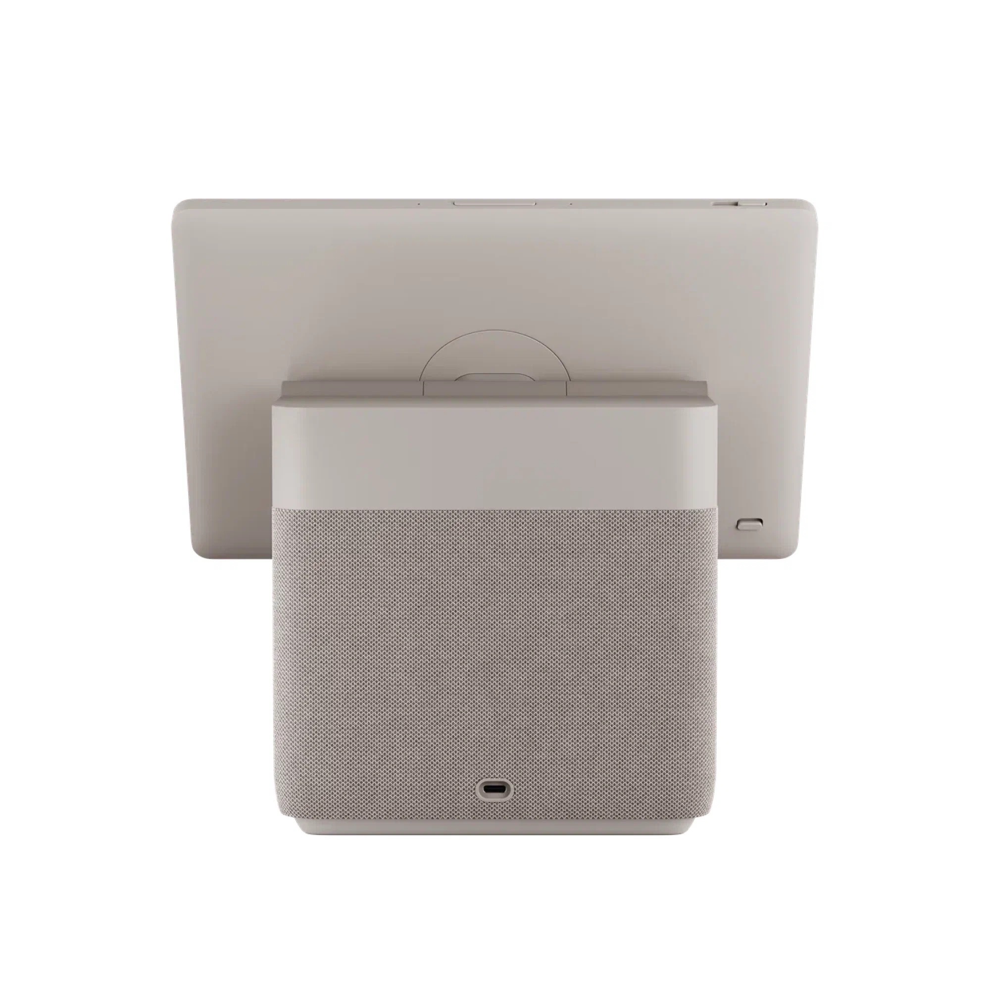 Умная колонка Яндекс Станция Дуо Макс с Алисой с Zigbee Бежевый