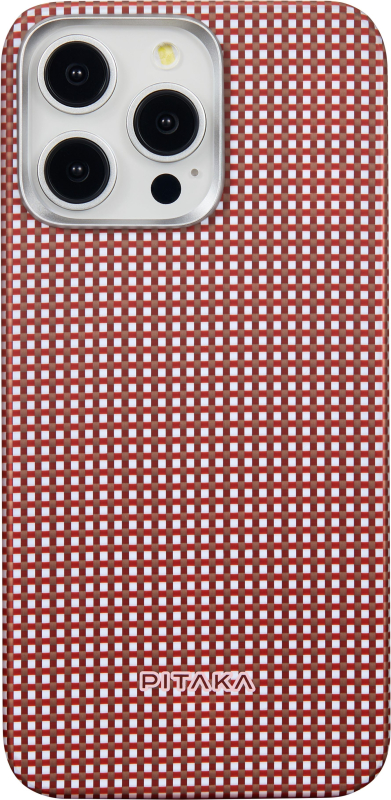 Чехол Pitaka MagEZ Case 5 для iPhone 15 Pro Красный