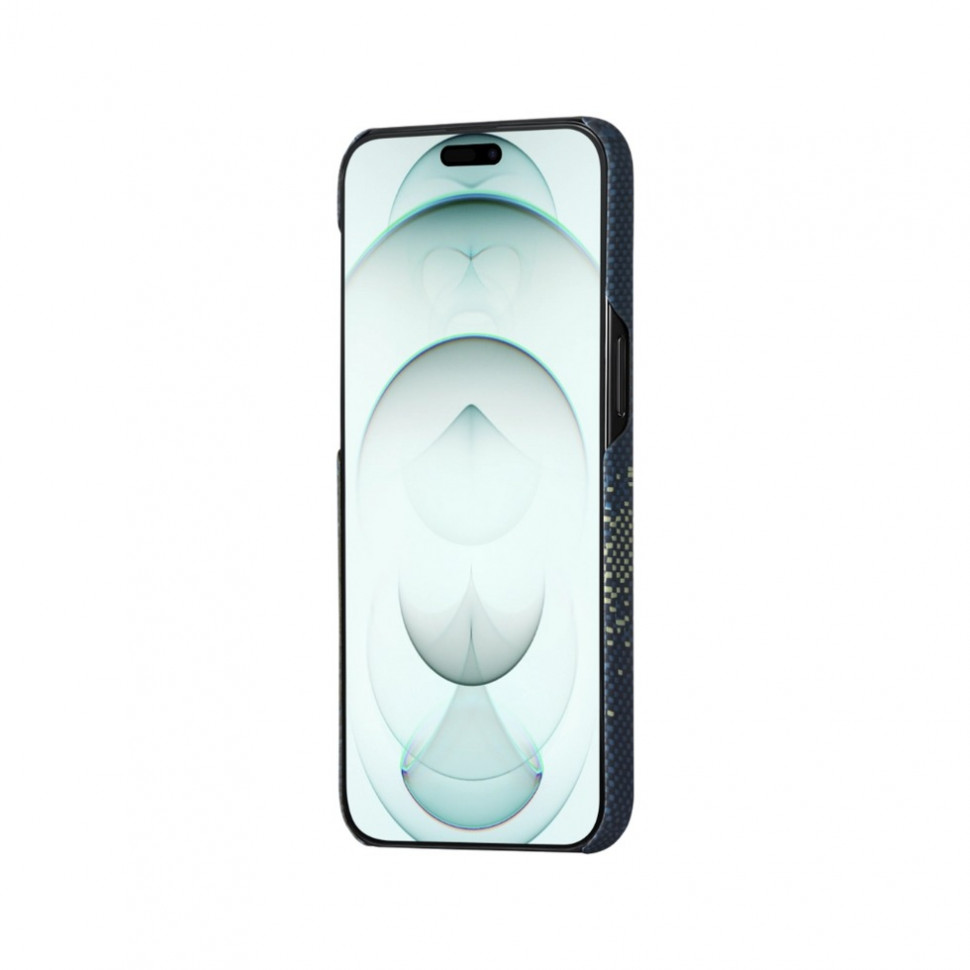 Чехол Pitaka MagEZ 4 StarPeak для iPhone 15 Pro, Кевлар, Milky Way Galaxy