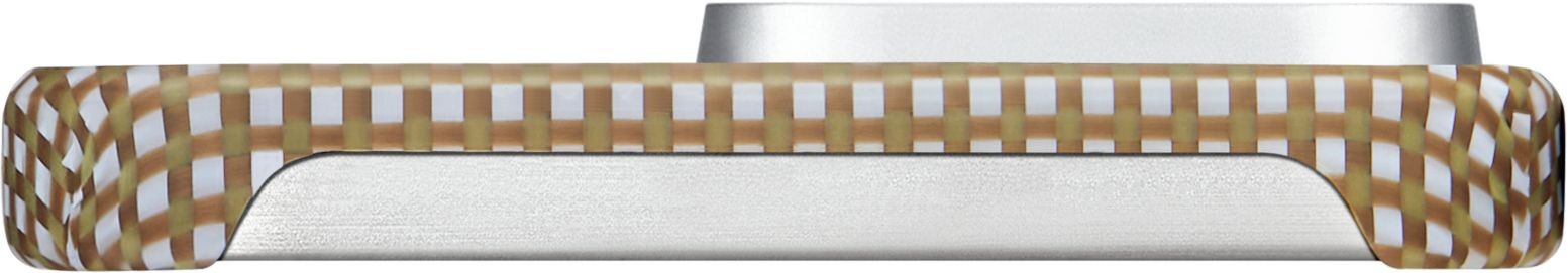 Чехол Pitaka MagEZ Case 5 для iPhone 15 Pro Бежевый