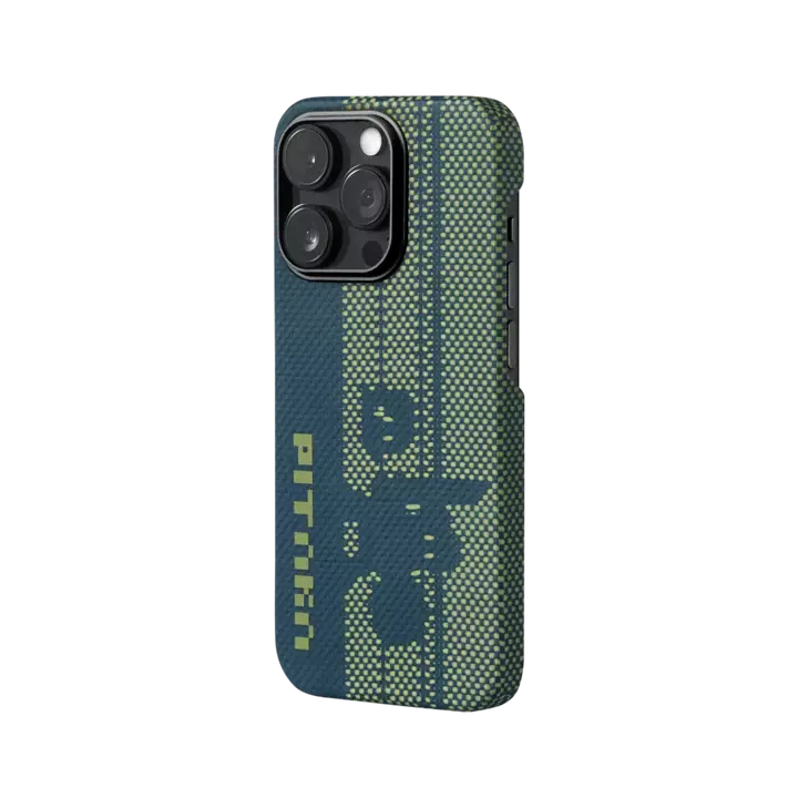 Чехол Pitaka MagEZ Case 3 для iPhone 14 Pro Pixel Game + кольцо PGP2301