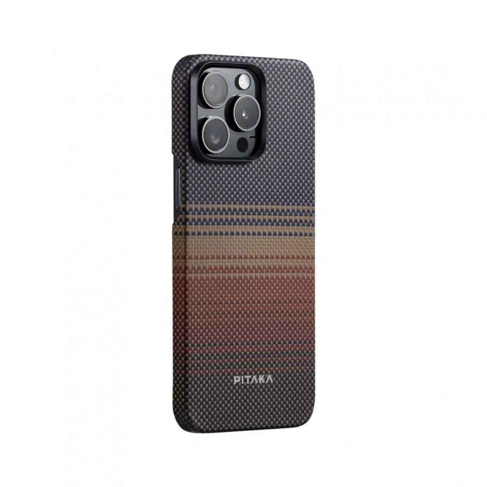 Чехол Pitaka Fusion Weaving MagEZ 5 для iPhone 15 Pro Max Sunset