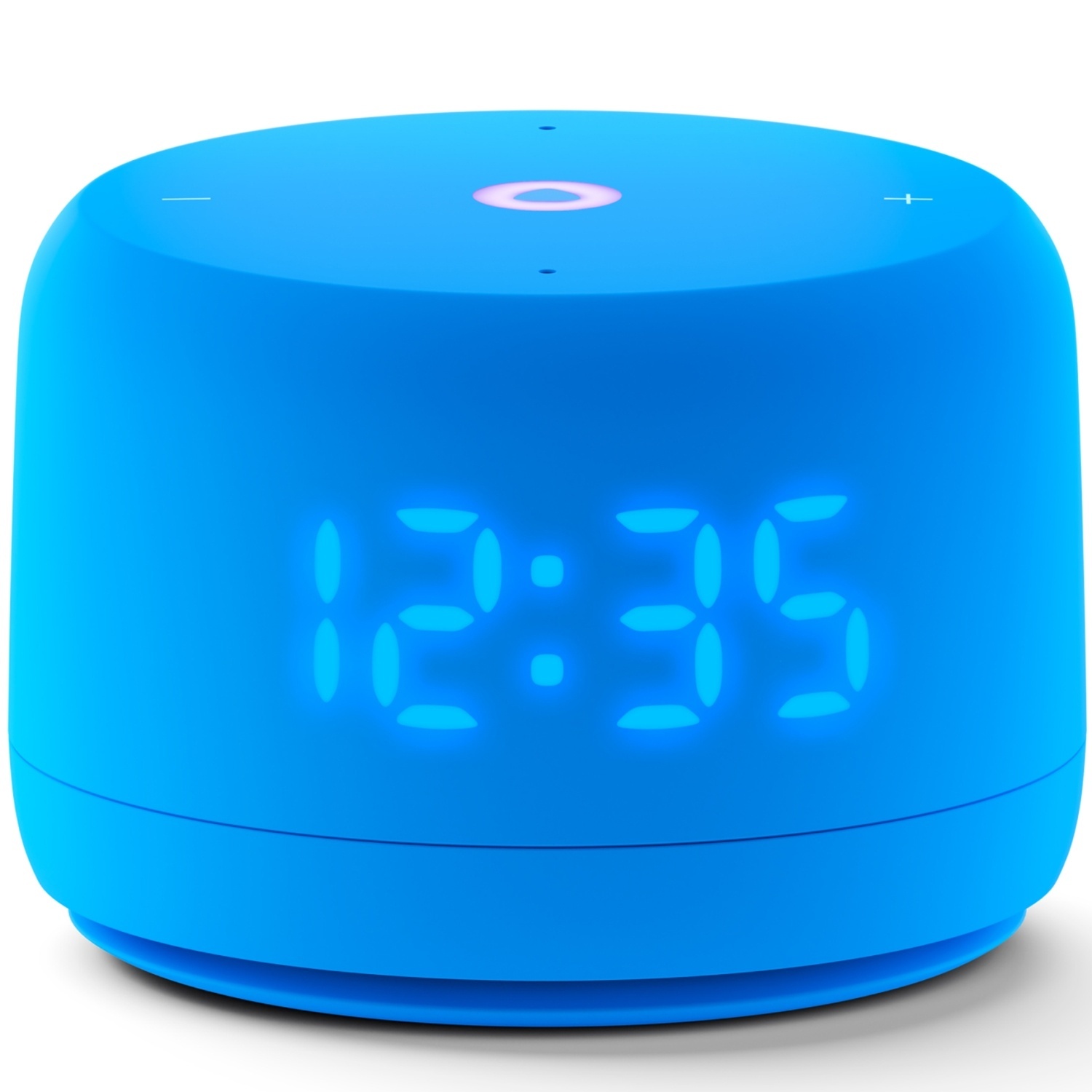 Умная колонка Яндекс Станция Лайт 2 с Алисой с часами Синий