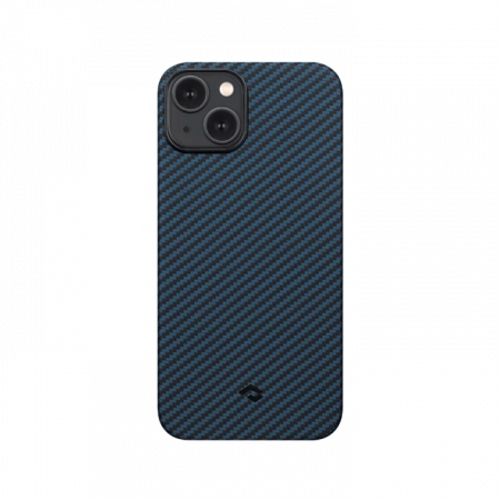 Чехол Pitaka MagEZ Case 3 для iPhone 14 Plus (6.7"), черно-синий, Кевлар