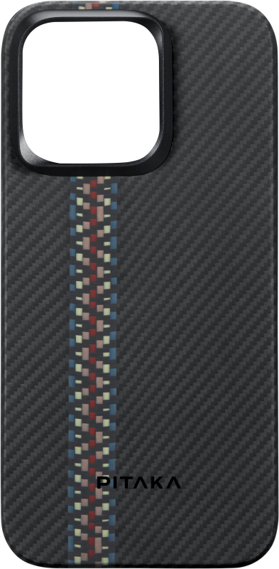 Чехол Pitaka Fusion Weaving MagEZ Case 4 для iPhone 15 Pro, рапсодия