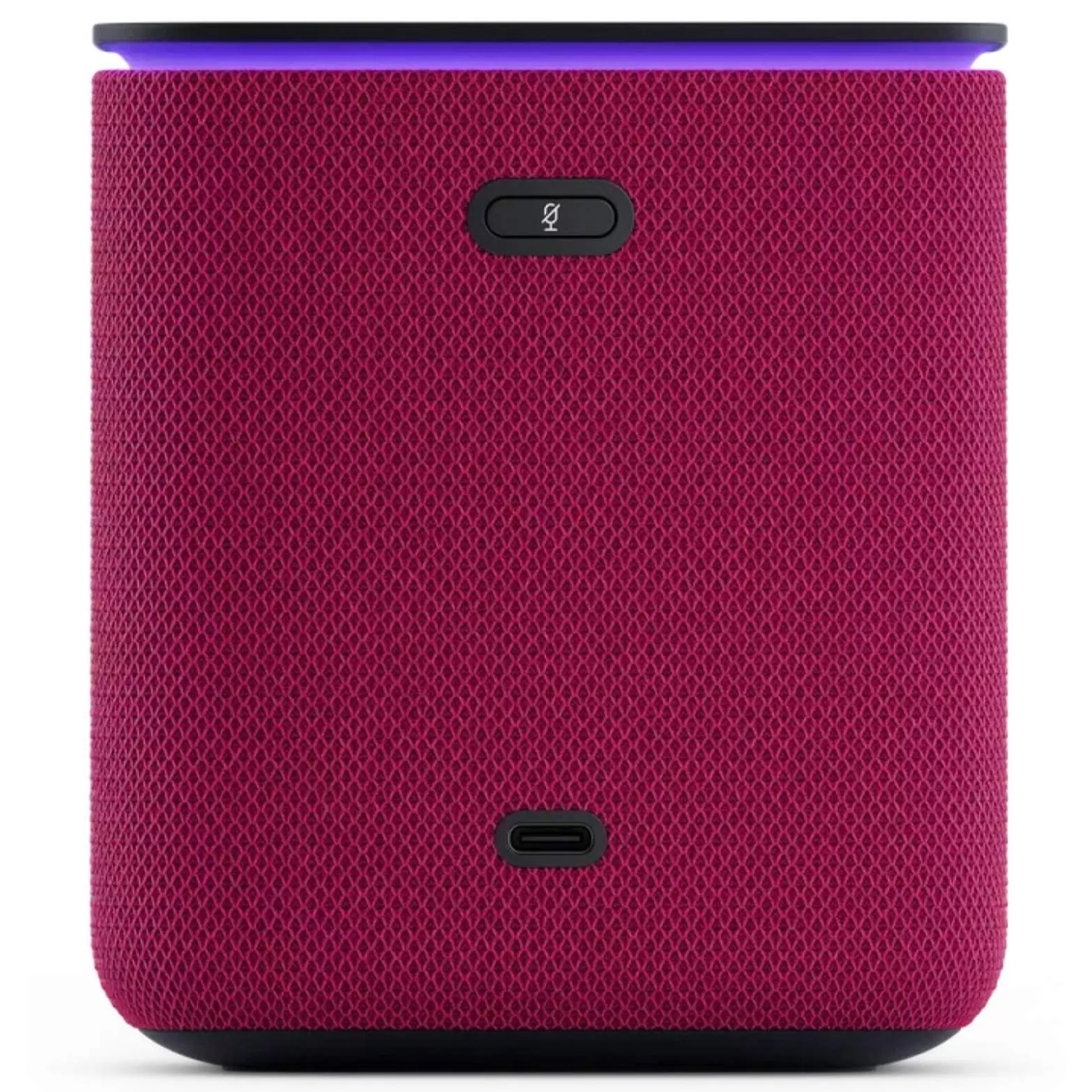 Умная колонка Яндекс Станция Миди с Алисой с Zigbee Малиновый