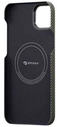 Чехол PITAKA Fusion Weaving MagEZ Case 3 для iPhone 14 Plus 6.7", принт увертюра (Overture) 600D