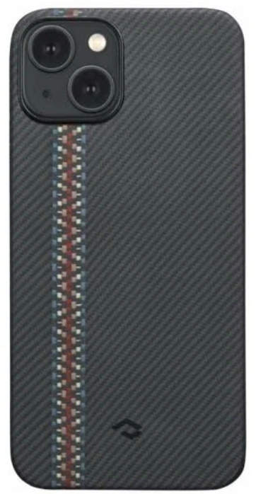 Чехол PITAKA Fusion Weaving MagEZ Case 3 для iPhone 14 6.1", принт рапсодия (Rhapsody) 600D