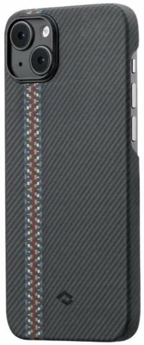 Чехол PITAKA Fusion Weaving MagEZ Case 3 для iPhone 14 6.1", принт рапсодия (Rhapsody) 600D